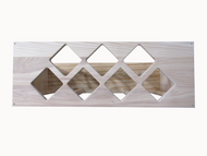 Ash Wine Rack With Seven Holes
