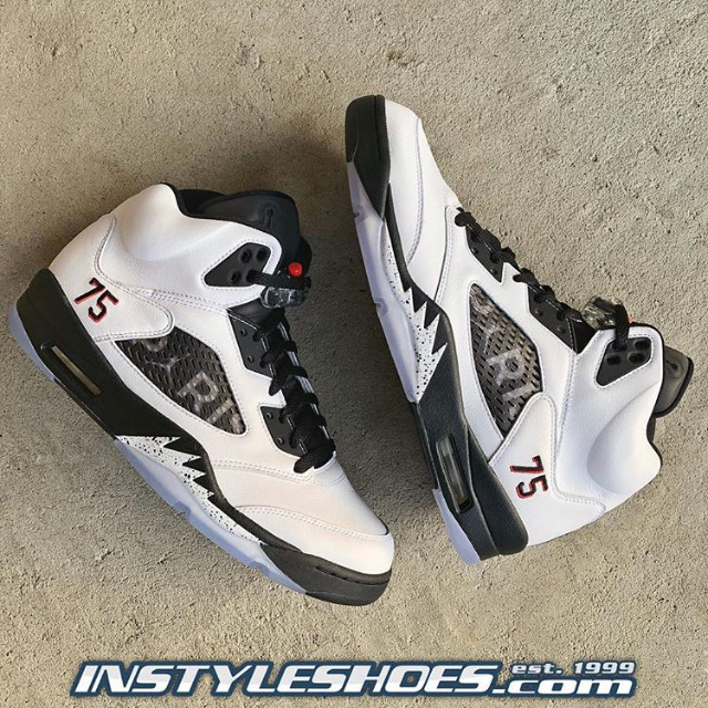 air jordan 5 psg white
