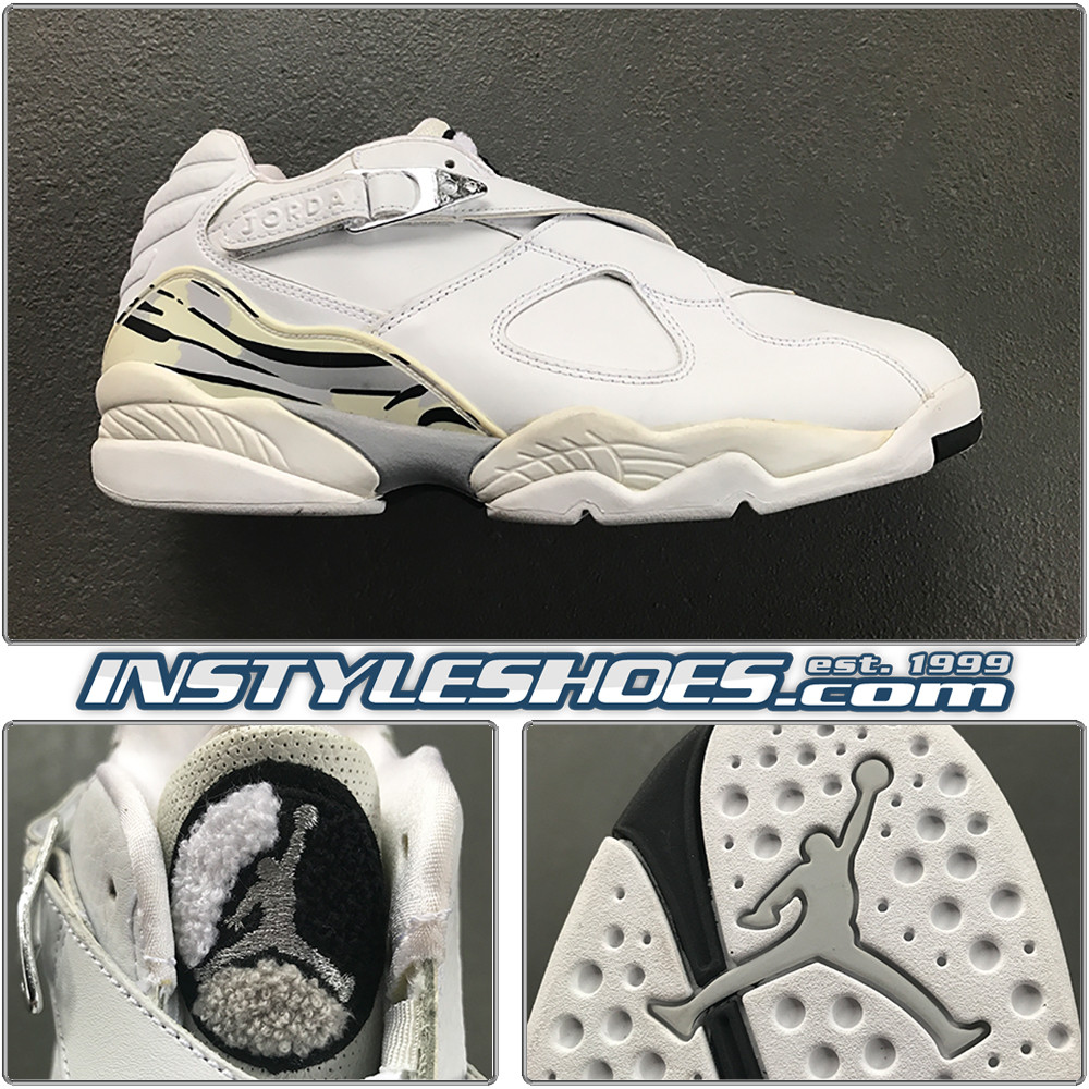 jordan 8 low white