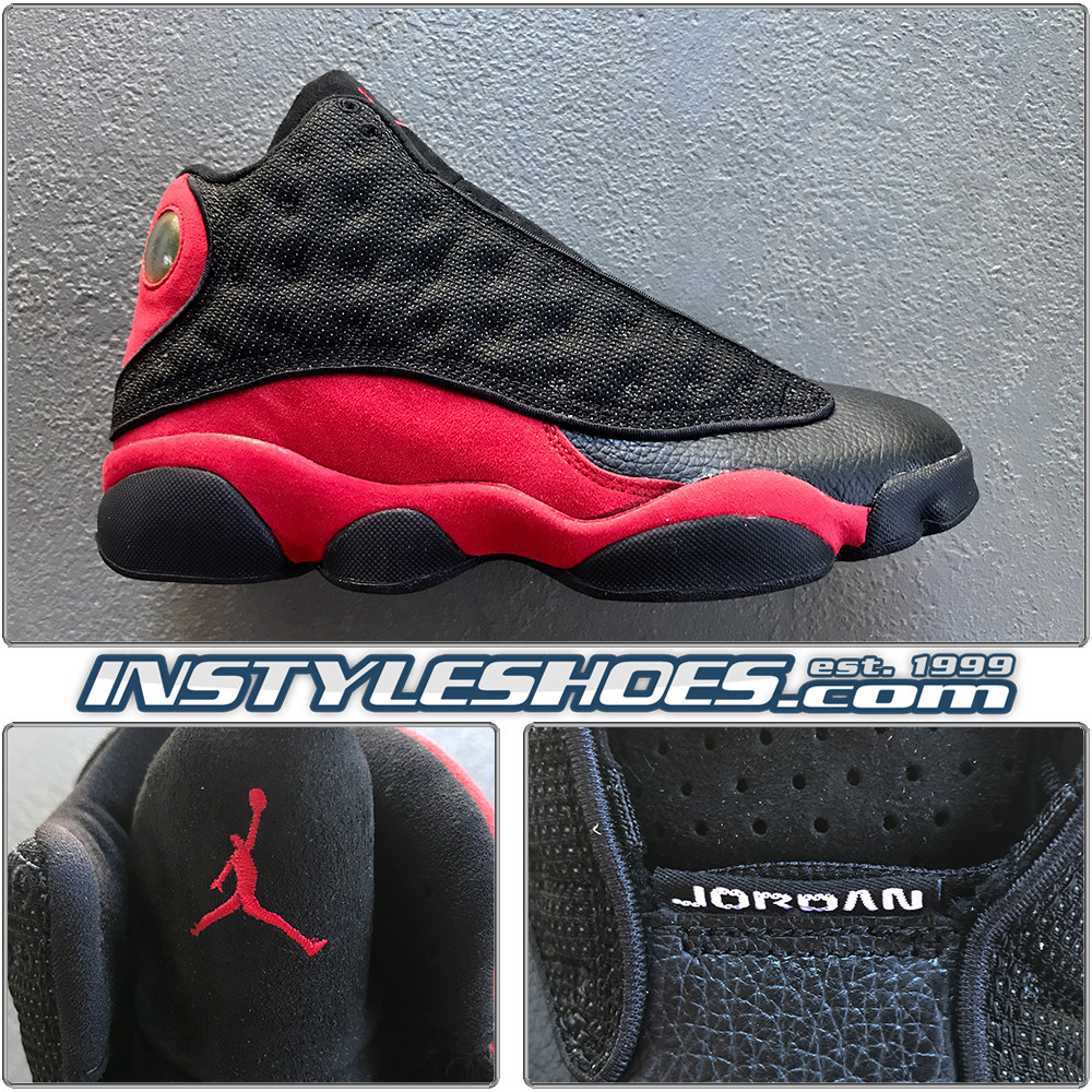 jordan 13 black and red