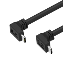 USB 3.2, USB-C to USB-C Cable, Both Down Angle, DP-Alt Mode, PD