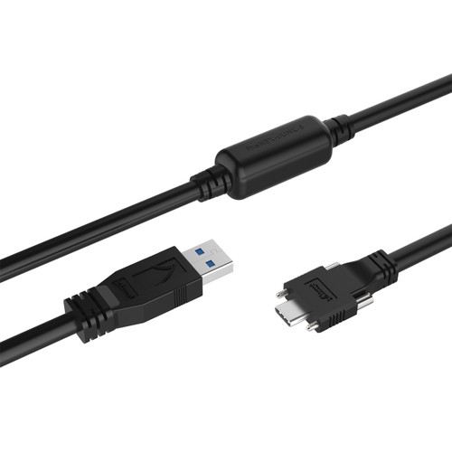 USB-C to USB 3.0 Extender Cable with Screw Lock