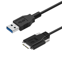 Ultra Thin, USB 3.1 A to Micro B Locking, 1m, 2m