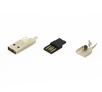 USB 2.0 Type A Assemblable DIY Connector Plug Kit