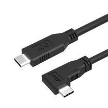 USB 40Gbps C/M to C/M, Right Angle, 1m