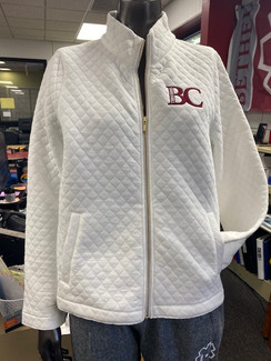 LADIES QUILTED FULL-ZIP