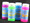Bubble Mix Bottles Colourful Kids