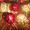 Red White Heart Party Lights Rattan Cane