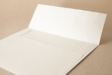 White Wedding Party Invitation Envelopes Metallic - DL 21.8x11.3cm