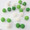 Green and White  Ball Rattan Fairy Lights