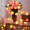 Pink white rose fairy light