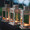 White metal lantern lamp