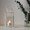 White metal lantern lamp
