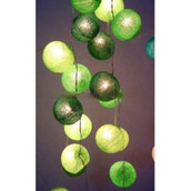 Green Ball Globe Fairy Lights
