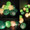 Green Ball Fairy Lights on a 10 Metre Wire String
