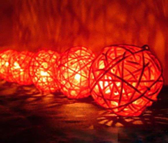 Ball led sale string lights