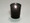 Black Glass Tealight Candle Holder