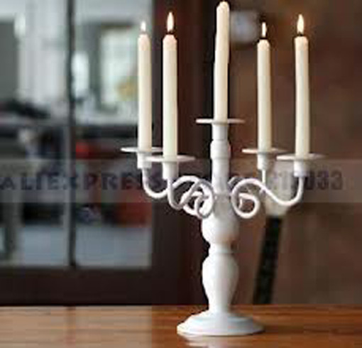 100 x pillar church taper candle Wedding table stick candleabra White Wax 23cm 