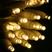 LED warm white Bulb Electrical mains Lead