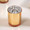gold glass tealight candle holder cup jar