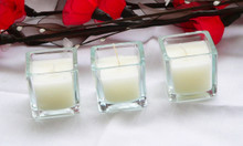Square Cube Table event candles
