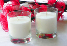 Large 8cm tall votive candle - communion gift