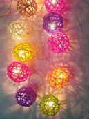 Rattan Ball Fairy Lights