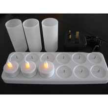 Rechargeable LED Battery Tealight Candles