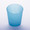 Turquoise Blue Frosted Shot Glass Tealight Votive Candle Holder
