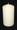 17cm tall pillar wax candle - 25 hours + burn time