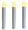 LED Taper candle white for candelabra - safe hold - concert, church, vigil