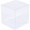 PVC 12x12x12cm Cube Bomboniere Boxes