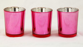 Rose Pink Tealight Candle Holder