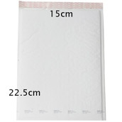 225 x 150mm White Bubble Padded Bag Post Courier SMALL Envelope