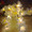 White yellow colour frangipani LED fairy lights