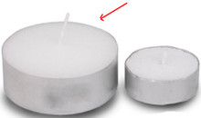 large 6cm tealight candle