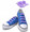 Purple Shoe Lace Straps