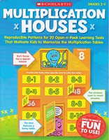 Multiplication Houses, Grades 2-5