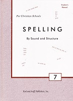 Spelling 7, by Sound and Structure, Teacher Manual