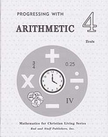 Math 4: Progressing with Arithmetic, Tests