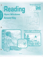Reading 5: Open Windows LightUnits 502-505 & Answer Key Set