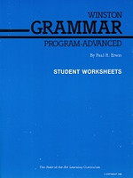 Winston Grammar Program: Advanced, workbook