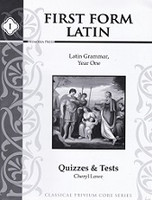 First Form Latin Latin Grammar Year One, Quizzes & Tests