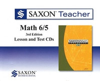 Saxon Teacher Math 6/5, 3d ed., 5 CDRom Set