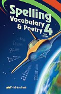 Spelling Vocabulary & Poetry 4, 5th ed., student