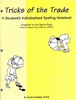 Tricks of the Trade Individualized Spelling Notebook