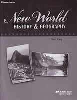 New World History & Geography 6, Test Key