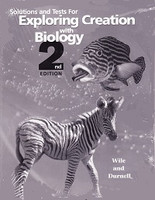 Apologia Exploring Creation with Biology, Solutions-Tests
