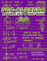 Teaching Textbooks Pre-Algebra 2.0, Key & Test Bank