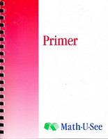 Math-U-See Primer K, DVD & Teacher Manual Set